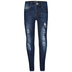 A2Z 4 Kids Skinny Jeans  Ripped Stretchy Pants Fashion Pant New Age 3 -13 Years