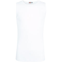 Girls Ribbed Vest  Kids Stylish Top Fashion T Shirt Age 5 6 7 8 9 10 11 12 13 Yr