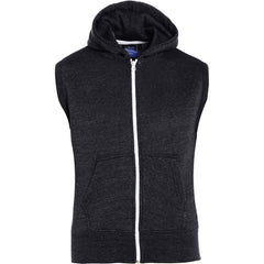 Kids Hooded Gilet Jacket Fleece Fabric No Sleeve Zipper Coat Boys Age 5-13 Year
