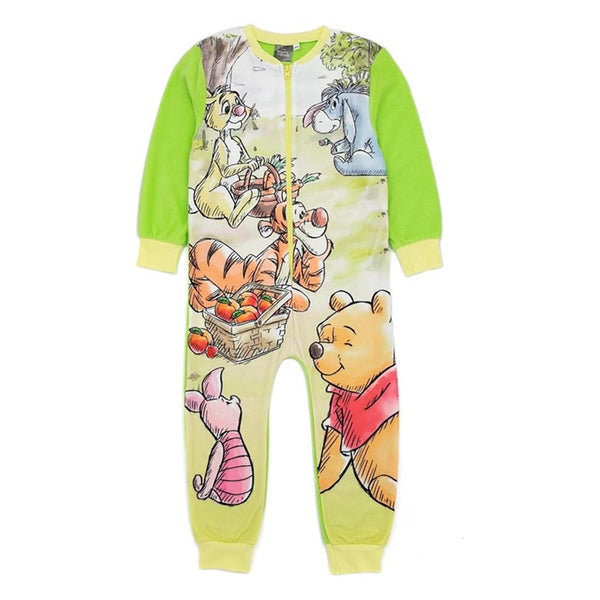 Winnie the Pooh Green Winnie The Pooh All In One Jumpsuit Girls