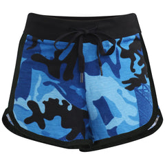 Kids Girls Shorts Contrast Athletic Gym Wear Dance Sports Summer Hot Short Pants