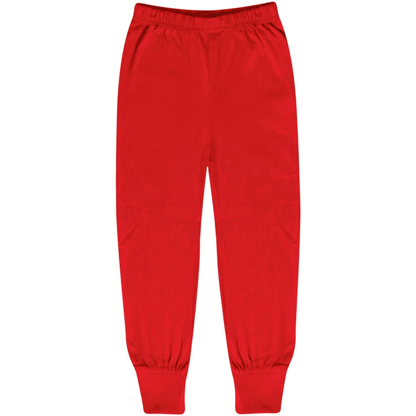 Kids Girls Boys Pyjamas Santas Little Helper Reindeer Contrast Sleeves Xmas PJS