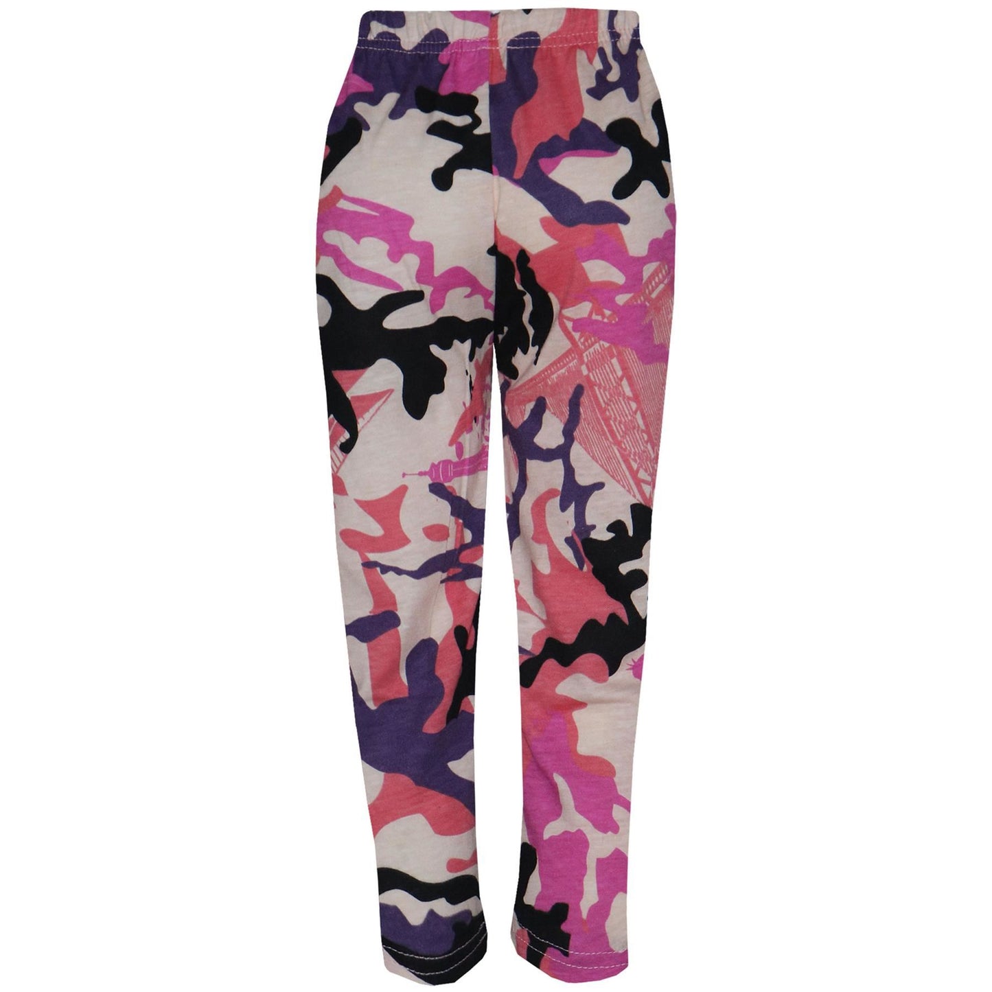 A2Z 4 Kids Pjs Baby Pink Unisex Ya Filthy Animal Camoflage Xmas PJs 2-13 Years