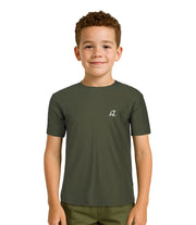 Kids Boys Plain Short Sleeves Active T Shirt Athletic Soft Breathable Summer Top