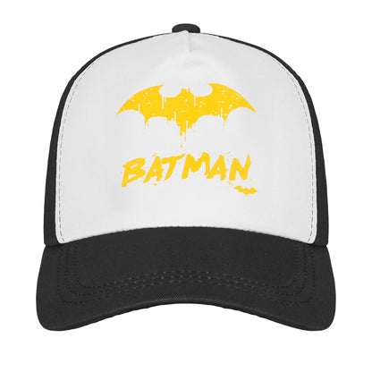 Kids DC Comic Batman Cap 100% Cotton Boys Baseball Summer Blue & Black Cap