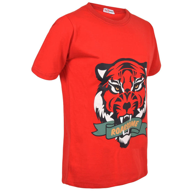 Kids Girls T Shirts Roarsome Printed Summer Tank Top & Tees