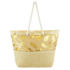 Women Straw Beach Bags Ladies Fashion Shoulder Bag Hand Bag Women Tote Bag