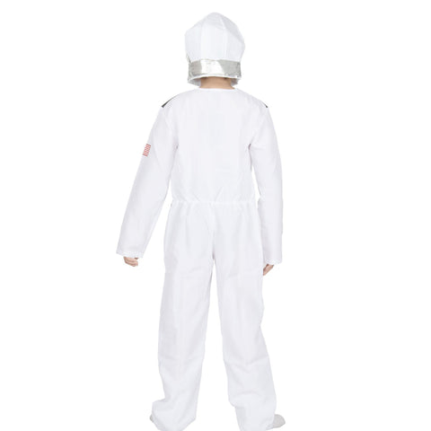 Kids Spaceman Costume Astronaut Role Play Halloween Space Suit Outfit Kit