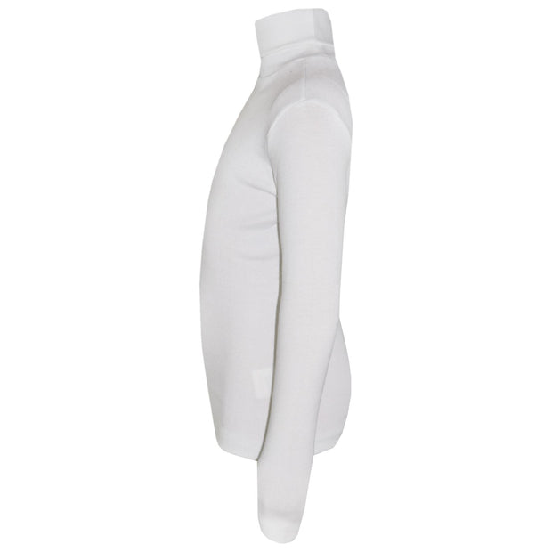 Kids Girls Polo Neck T Shirt Thick Cotton Turtleneck Jumper Long Sleeve Top 2-109