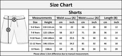 Kids Girls 100% Cotton Shorts Casual Chino Shorts Knee Length Summer Lightweight