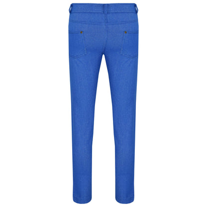 Kids Skinny Jeans Girls Stretchy Jeggings Fit Pants Coloured Trousers 5-13 Years