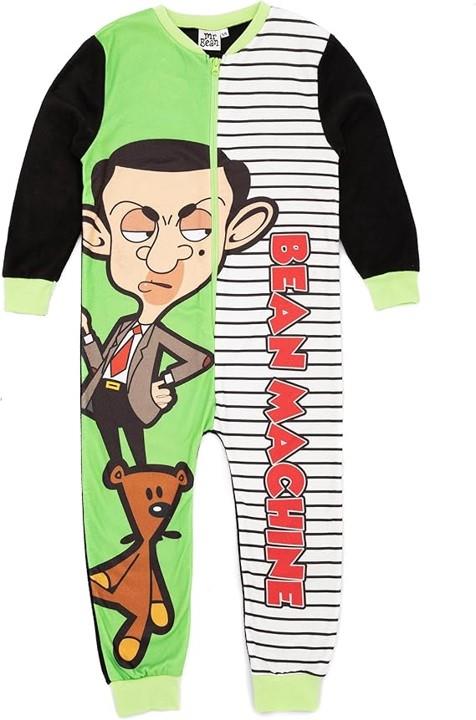 Mr Bean Green Mr Bean, Teddy All In One Jumpsuit Boys