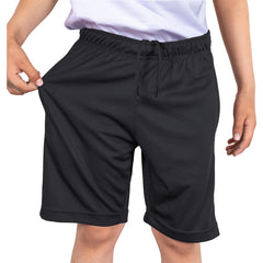 Kids Boys 5 Pack Lightweight Mesh Athletic Football Boxing Cycling Sports Shorts
