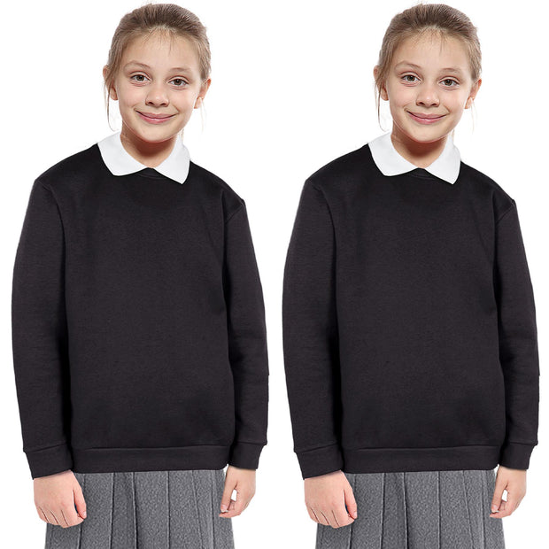 Kids Girls Boys Unisex Scouts School Uniform Jumper Pack Of 2 Cardi Sweatshirt - A2Z 4 Kids