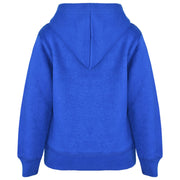 A2Z 4 Kids Girls Boys Sweat Shirt Tops Designer's Casual Plain Royal Blue Pullover Sweatshirt Fleece Hooded Jumper Coats New Age 2 3 4 5 6 7 8 9 10 11 12 13 Years