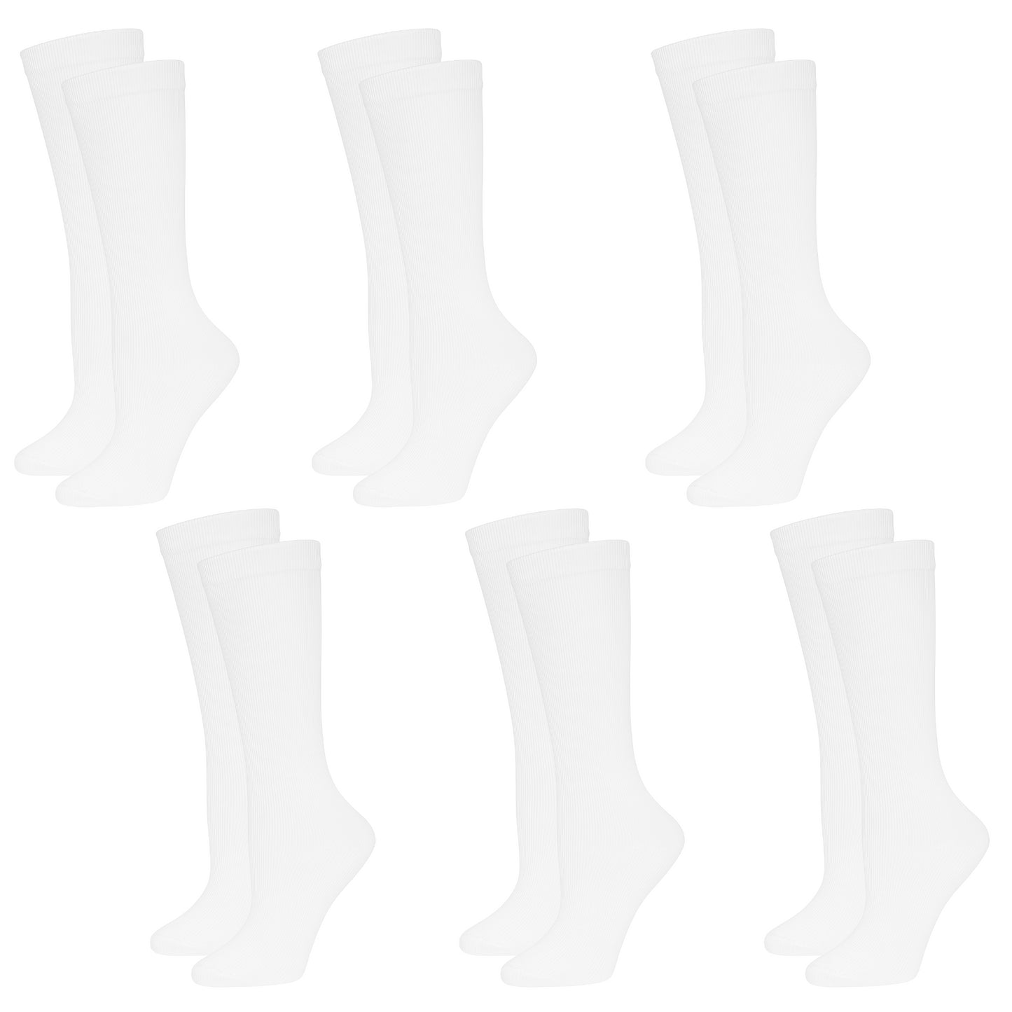 Girls Knee High Socks Cotton Back To School Uniform Socks Party Wear Long Socks