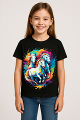 Kids Boys Girls 3D Graphic T Shirt Short Sleeve Summer Crew Neck Age 6 to 16