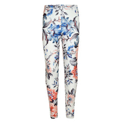 Kids Girls Legging Peach Floral Print Stylish Fashion Leggings Age 7-13 Years