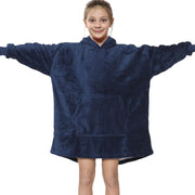 Kids Girls Boys Ultra Soft Oversized Hoodie Snuggle Plush Sherpa Fleece Lining