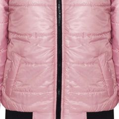 Boys Girls Jackets Kids Maya Faux Fur Hooded Padded Puffer Bubble Coats 5-13 Yrs