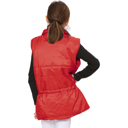 Kids Girls Sleeveless Coat Gilet Fashion Oversized Gilet Style Jacket Coat