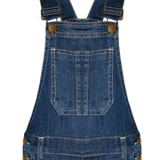 Kids Girls Denim Stretch Dungaree Shorts Jumpsuit Playsuit All In One 7-13 Years