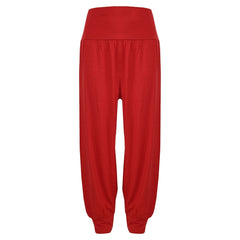 Kids Girls Ali Baba Style Plain Color Fashion Trendy Trouser 2-13 Years