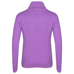 Kids Girls Polo Neck T Shirt Thick Cotton Turtleneck Jumper Long Sleeve Top 2-13