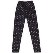 A2Z 4 Kids Girls Legging Spotty Print Black Soft Comfortable Stretchy Party Fashion Legging Pants Age 5-6, 7-8, 9-10, 11-12 & 13 years - A2Z 4 Kids