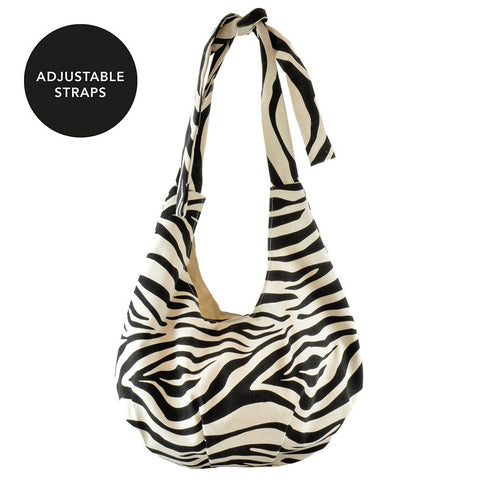 Women Canvas Beach Bag Ladies Knotted Shoulder Bag Picnic Essentials Tote Bags
