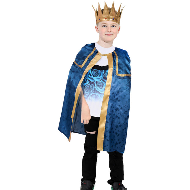 A2Z 4 Kids Christmas King Attire Xmas Nativity Three Kings Wise Man Outfit Nativity School Plays Xmas Fancy Dress for Boys Age 3-14 Years