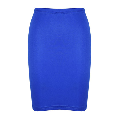 Kids Girls Plain Pencil Skirt Trendy Summer Clothing Sets Age 5-13 Years