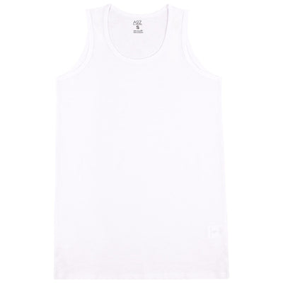 A2Z Mens Underwear Vest Soft 100% Combed Cotton White Sleeveless Fashion Undershirt Vest For Mens