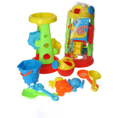 A2Z 4 Kids Watermill Beach Set Interactive Sand Toys Play Set Summer Fun Bucket
