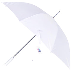 Wedding Umbrella 46" Auto Open Bridal Brolly Ideal For Photoshoot Outdoor Canopy