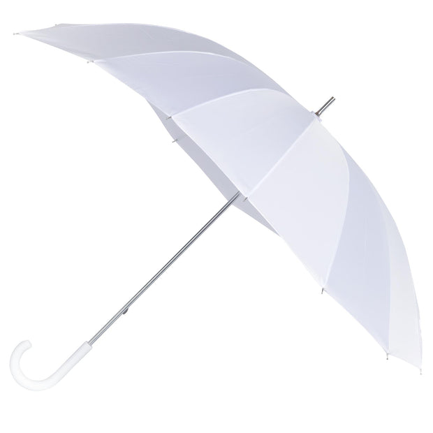 A2Z Ladies Wedding Bridal Umbrella Love Canopy Brolly J Shape Soft Grip Handle