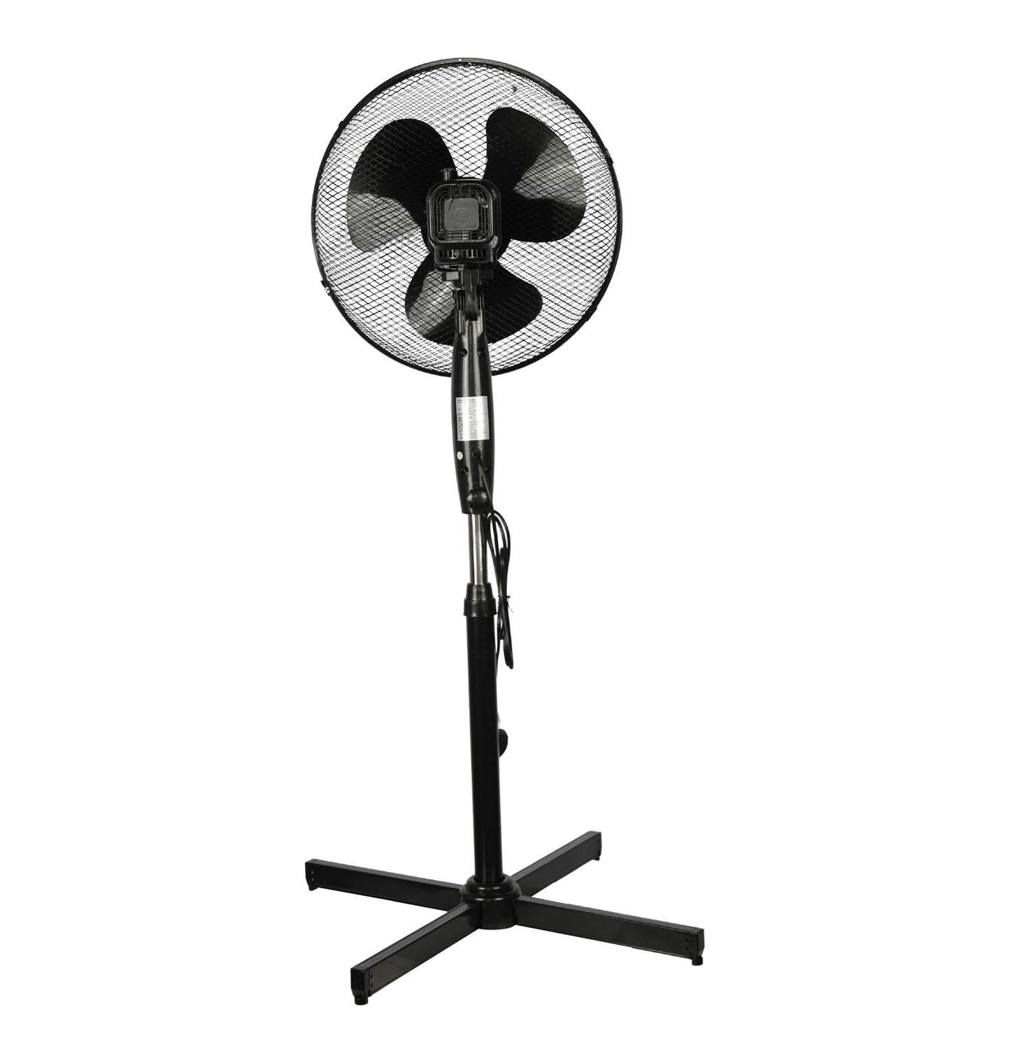 A2Z Pedestal Fan 16 Inch 3-Speed Oscillating Electric Standing Floor Fan