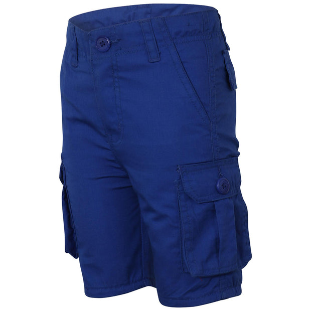 A2Z 4 Kids Cargo Shorts Combat Multi Pocket Lightweight Trendy Cotton 5-13 Years