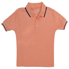 Kids Boys Girls Polo T Shirt Designer Plain Color School T-Shirts PE Top 3-13 Yr