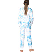 A2Z 4 Kids Cotton Onesie for Kids Onesie Pyjamas Lounge Wear Blue Tie Dye Printed Sleepsuit Comfy Gifts for Children Girls Age 5-6, 7-8, 9-10, 11-12 & 13