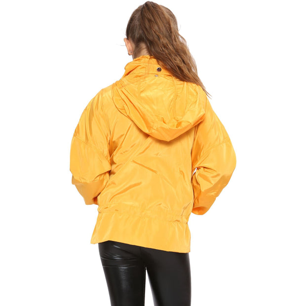 A2Z 4 Kids Windbreaker Shower Proof Windproof Mustard Jacket Stylish Lightweight Casual Coat Girls Cagoule Rain Mac Raincoats Age 5-13 Years - A2Z 4 Kids