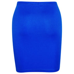 Kids Girls Plain Pencil Skirt Trendy Summer Clothing Sets Age 5-13 Years