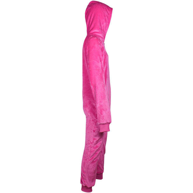 A2Z 4 Kids Girls Boys Plain Fleece Hooded Onesie Soft Comfortable for Children
