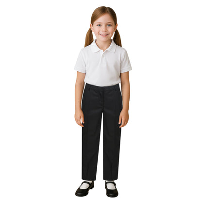 A2Z 4 Kids Girls Teens School Uniform Pant Slim Fit Teflon Coated School Trouser