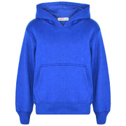 A2Z 4 Kids Girls Boys Sweat Shirt Tops Designer's Casual Plain Royal Blue Pullover Sweatshirt Fleece Hooded Jumper Coats New Age 2 3 4 5 6 7 8 9 10 11 12 13 Years