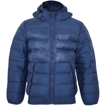 Kids Boys Fashion Padded Casual School Jacket Bubble Winter Wear Coat 5-13 Years