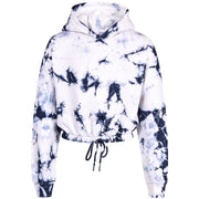 Kids Tie Dye Tracksuit Gym Cropped Hoodie Sweatpants Cord Set Girls Age 5-13