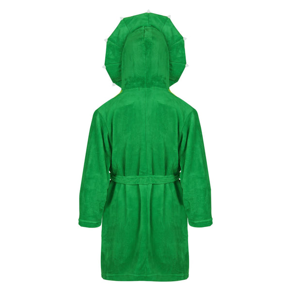 Kids Bathrobe Animal Face Nightgown Kids Dinosaur hooded Towelling Dressing Gown