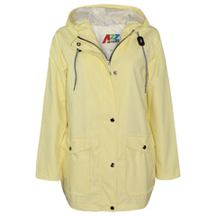 PU Raincoat Jacket Windbreaker Waterproof Parka Hooded Girls Boys Age 5-13 Years