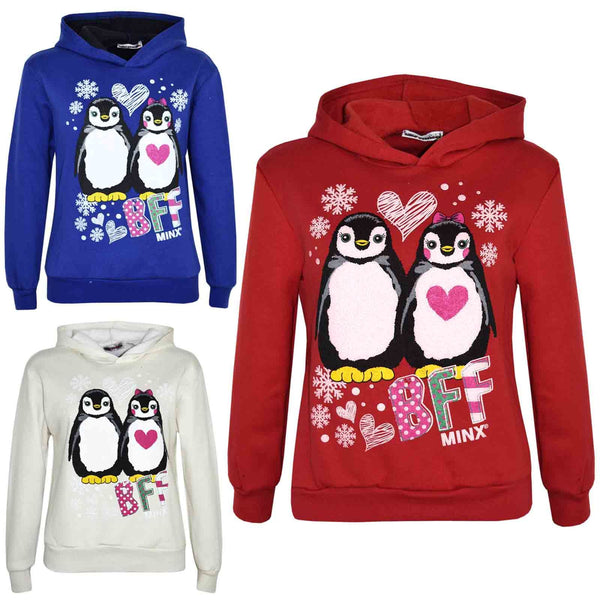 A2Z 4 Kids Unisexx Christmas Penguin Xmas Sweater Age 7 8 9 10 11 12 13 Yrs